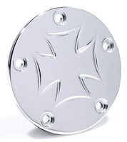 ZüNdungsdeckel Timer Point Cover Iron Cross F Harley-Davidson Twin Cam 1999-2017
