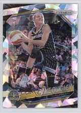2025 Panini Prizm WNBA Ice Prizm Allie Quigley #80 hu1