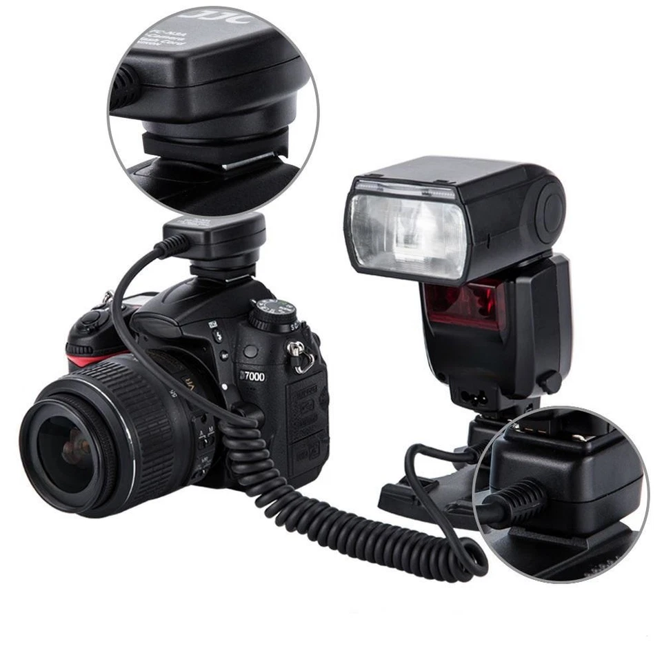 1.3m TTL Off Camera Flash Extension Cord Cable for Nikon SB-600 SB-800 Speedlite - Image 3 of 4