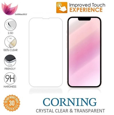 5 Pack Premium Tempered Glass Screen Protector for iPhone 17 16 15 14 13 12 11 X