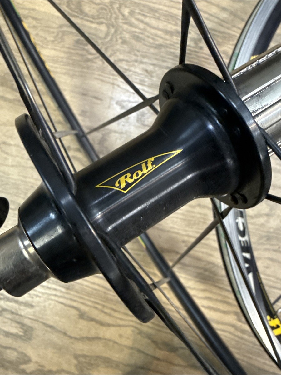 Rolf Vector Pro Road Bike Wheelset Paired Spoke Black QR 700c | eBay