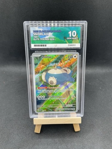 Snorlax 051 Ace 10 Black Star Promo Card Pokémon TCG