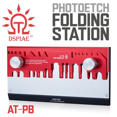 DSPIAE: Photo Etched Parts Bender Rolling Set Bending Station - AT-PB