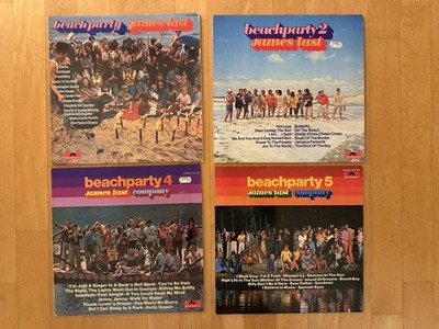 4 x James Last - Beach Party 1,2,4 und 5 - LP - Sammlung - Vinyl, guter Zustand