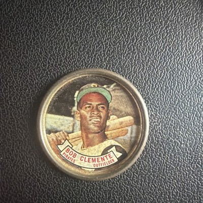 1962 Salads- Junket Coins #55 Roberto Clemente Pittsburgh Pirates
