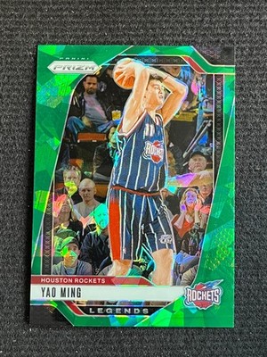 Yao Ming 2024-25 Panini Prizm Green Ice #284