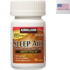 SIGNATURE Sleep Aid Doxylamine Succinate 25 Mg X Tabs No Flavor 96 Count, Pac...