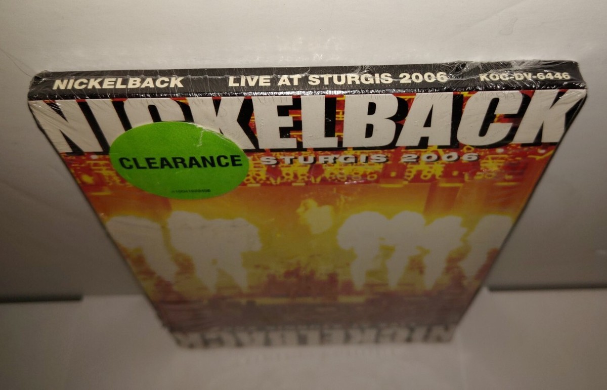 Nickelback Live at Sturgis 2006 DVD Rockstar Video Rockin