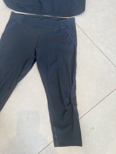 Gym Workout Set Top Small Capri Leggings Medium - Picture 8 of 15