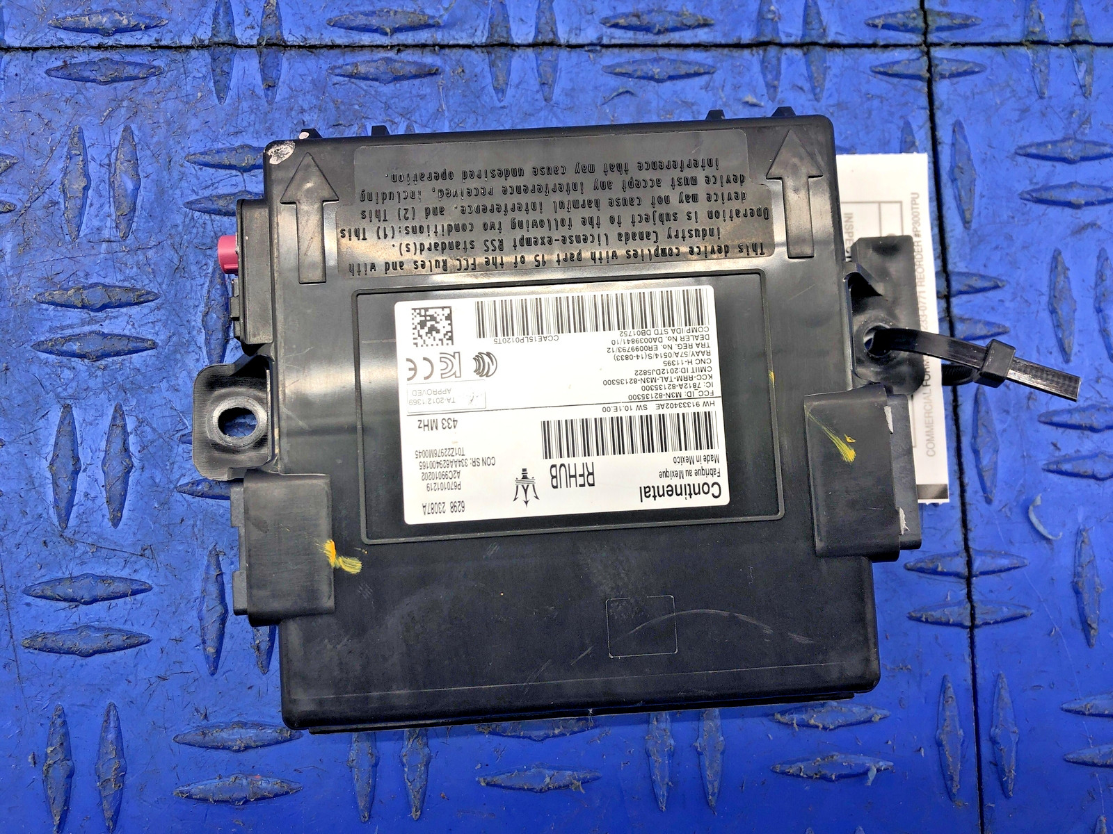 2017-2021 MASERATI QUATTROPORTE KEYLESS ENTRY REMOTE START MODULE 670101219 OEM