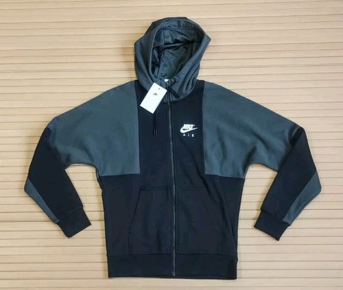 Nike Air Sportswear Full Zip Fleece Hoodie Jacket - Mens Size Small Deadstock - Picture 2 of 18