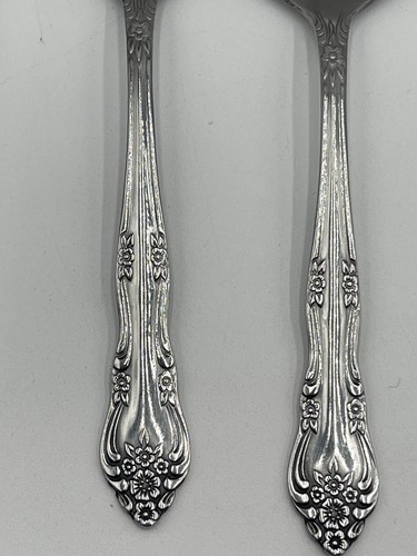 Vintage Rogers Co Dream Rose Stainless Flatware 29 Piece Mixed Lot MCM Korea - Picture 14 of 15