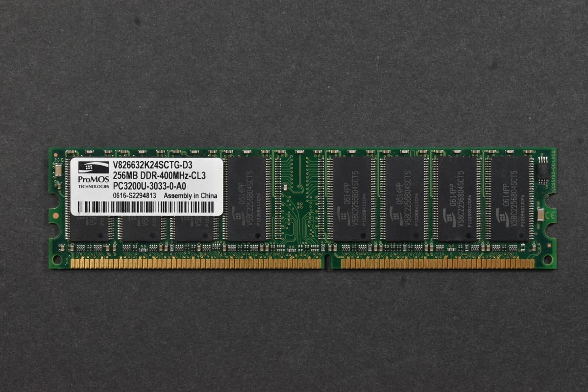 32 MB Capacity per Module DDR1 SDRAM Computer Memory (RAM) for