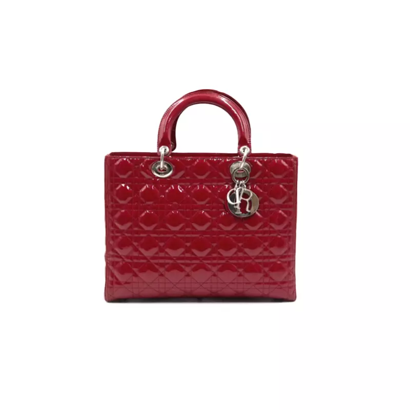 Grand sac fourre tout Dior CAL44561 Patent Cannage