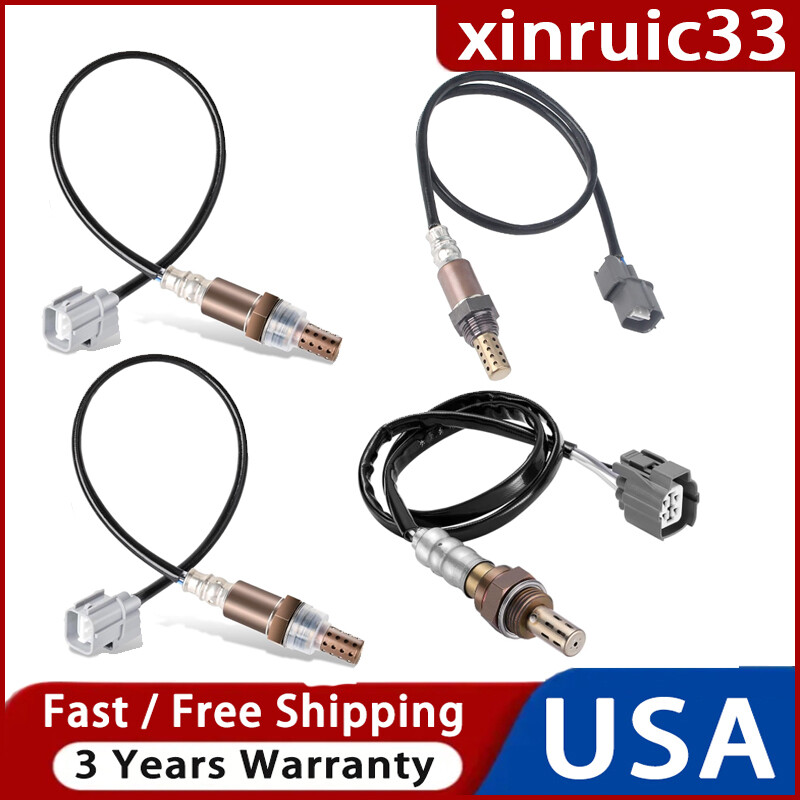 4X Upstream&Downstream O2 Oxygen Sensor For Acura NSX 3.0L V6 2000 2001-2005 USA
