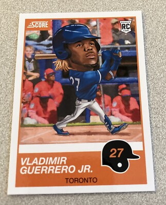 2019 Panini Score RC #9 Vladimir Guerrero Jr. Blue Jays | eBay
