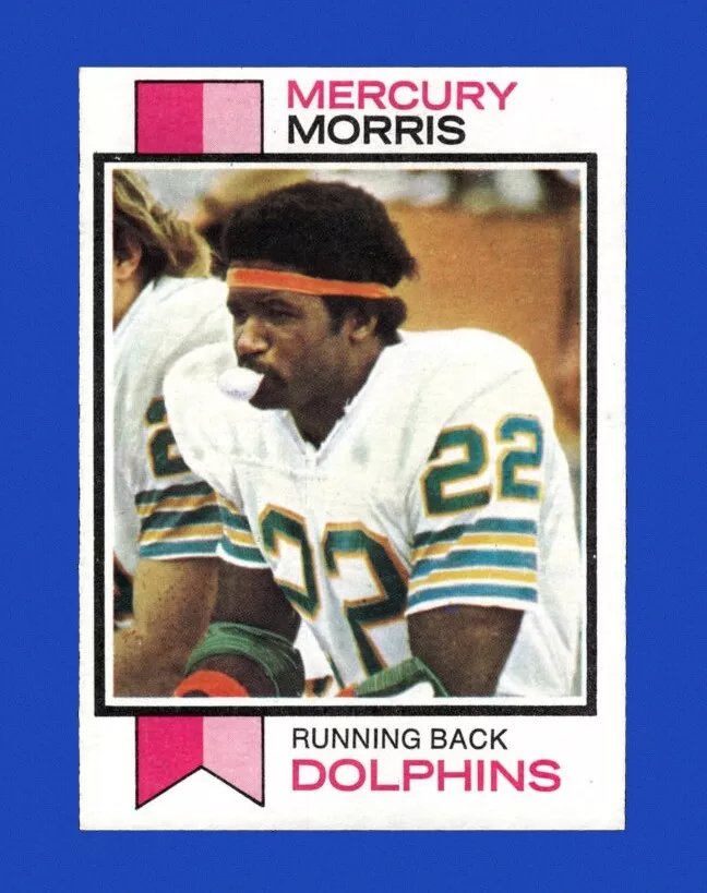 Mercury Morris trading card