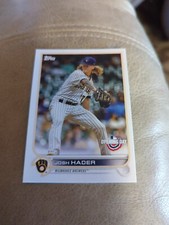 2022 Opening Day Base #29 Josh Hader - Milwaukee Brewers