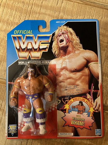 WWF Hasbro Series 3 Ultimate Warrior Wrestling Fig...