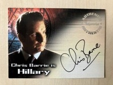 Tomb Raider  Autograph Card Card A4 Chris Barrie by Inkworks in 2001