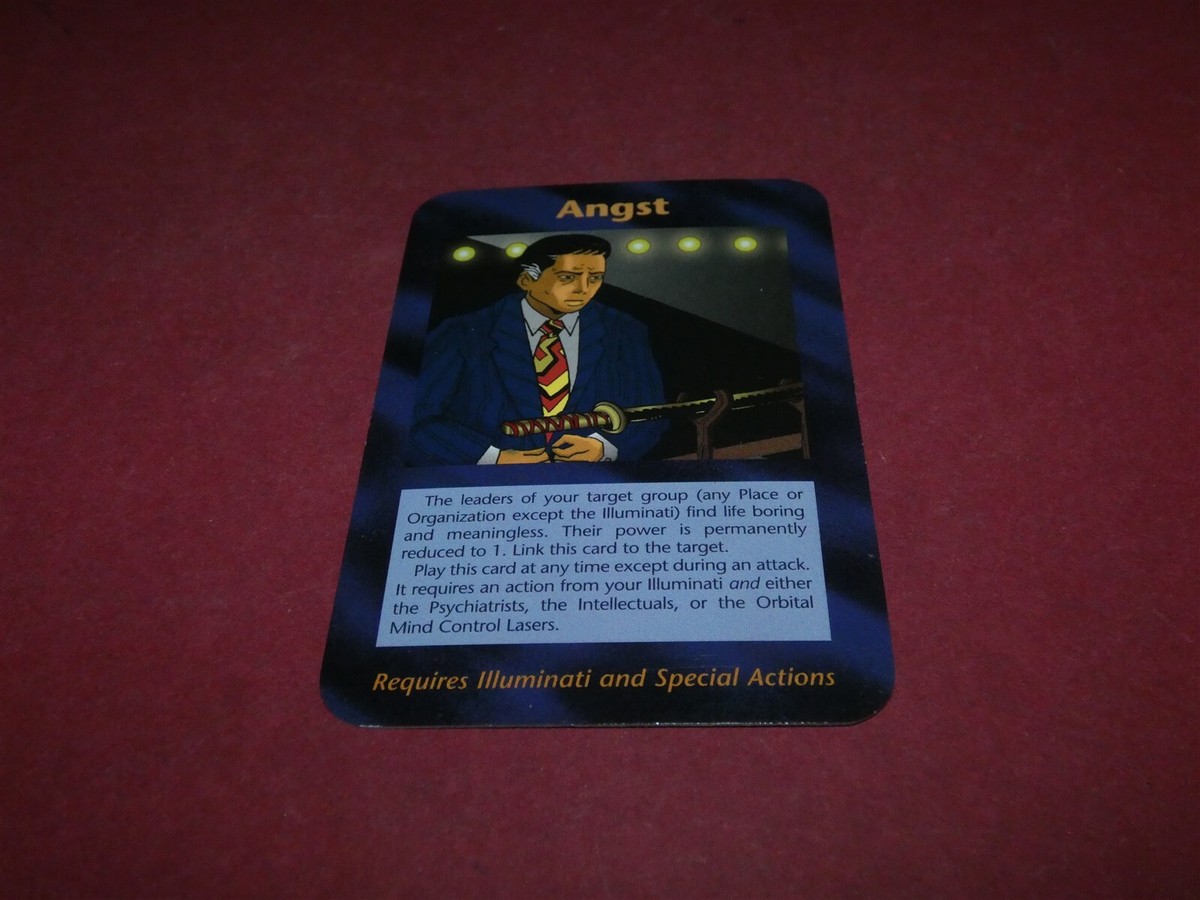INWO: Illuminati: New World Order: Limited: Rare: Angst | eBay