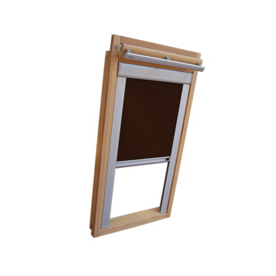 Rollo Verdunkelung für Roto Dachfenster WDF R4 R7 435 735 738 - dunkelbraun