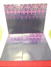 4 pack Avery Paper Folders Two-Pockets, Purple And Pink