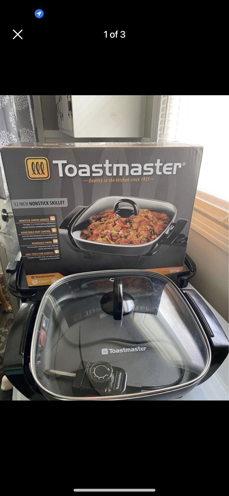Toastmaster 12 Inch Nonstick Skillet TM121SK eBay