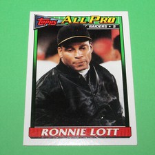 1991 Topps Football Card Ronnie Lott #97 All Pro