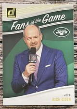 2023 Donruss Football Fans of the Game Rich Eisen #FG-RE New York Jets