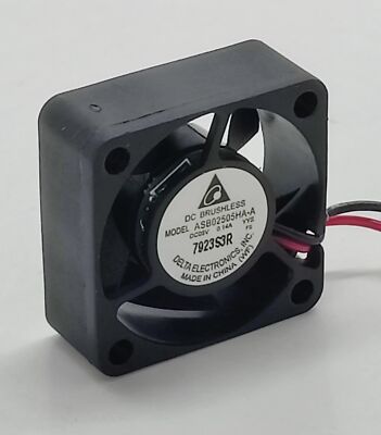 100pcs Delta ASB02502HA-A 25x25x10mm 2510 5V 0.14A 2pin DC Brushless Cooling Fan