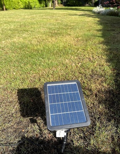 Solar Powered Garden Water Feature with LED Lights - Water Fountain - Picture 5 of 6