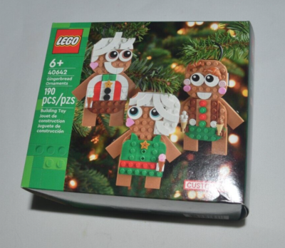 LEGO 2024 CHRISTMAS # 40642 - GINGERBREAD ORNAMENTS 190 PCS