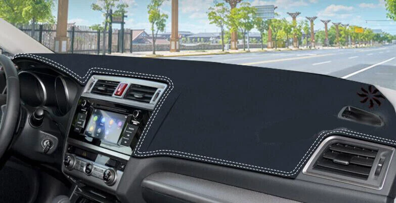 For Subaru Outback 2015-19 Leather Non-slip Dash Board Mat Dashboard Carpet 1pcs - Imagem 3 de 4