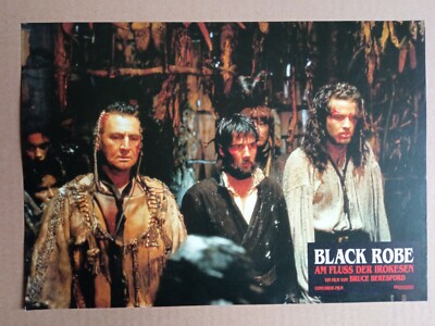 A40 Aushangfoto  BLACK ROBE Am Fluss der Irokesen