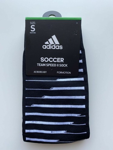 Adidas High Soccer Socks Kids OTC Team Speed II Youth S White Red Blue New NWT - Picture 13 of 16