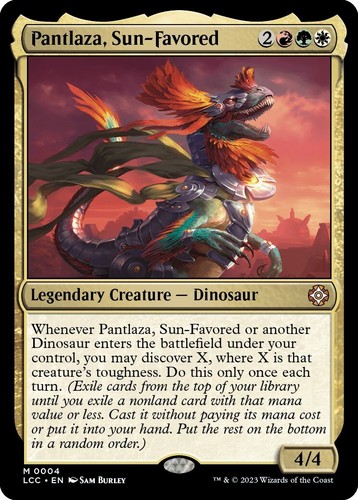 pantlaza card sleeves Pantlaza, Sun-Favored main image 1