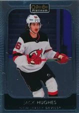 #166 JACK HUGHES 2021-22 O-Pee-Chee OPC Platinum DEVILS