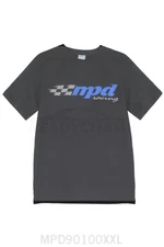 Fits MPD Racing MPD Black Tee Shirt XX-Large MPD90100XXL