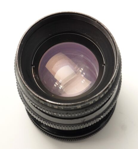Obiettivo Wollensak Fastax Raptar 2" 50mm f/2 con attacco Leica L39 LTM 35mm - Foto 2 di 8