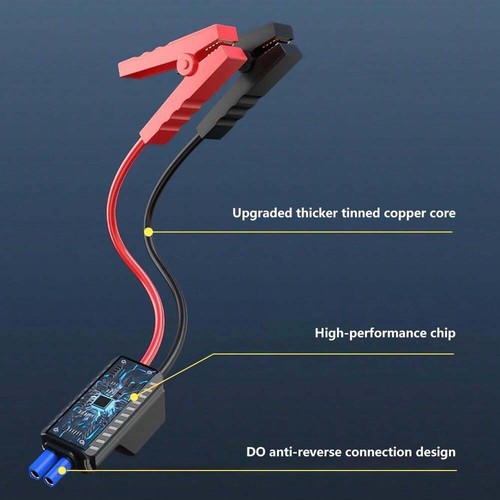 Portable Car Jump Starter & Tire Inflator, 8000mAh Air Pump, Car Battery Starter - Picture 12 of 19