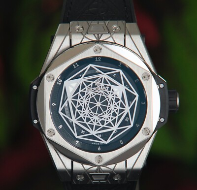 Hublot Big Bang Unico Sang Bleu Titanium Rare1/200 45mm B&P 415.NX.1112.VR.MXM16