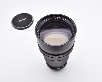 Tele Vivitar 200mm f/3.5 Telephoto Pre-Set Lens M42 T-Mount