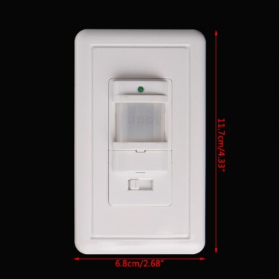 Motion Sensor Smart Light Switch PIR Infrared Motion Activated Wall ...