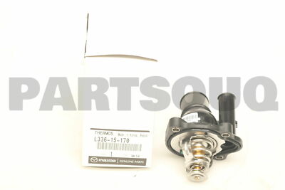 L33615170 Genuine Mazda THERMOSTAT & COVER L336-15-170 | eBay