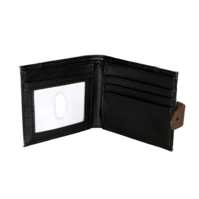 Legend of Zelda Snap Close Metal Logo Bi-Fold Wallet Master Shield