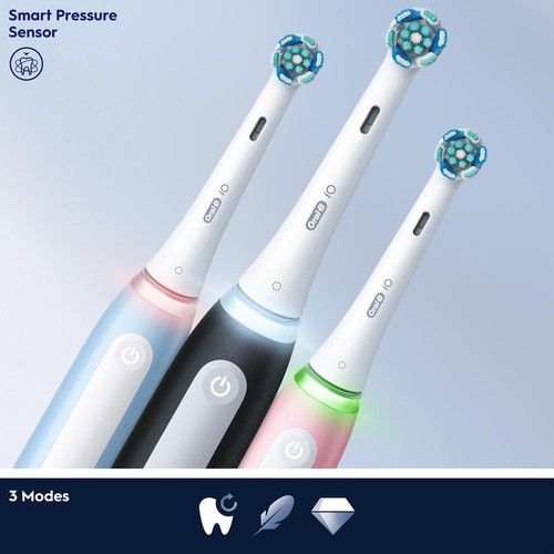 Oral-B iO3 Elektrische Wiederaufladbare Zahnbürste mit 3 Reinigungsmodi - Bild 4 von 36