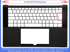 New For Dell XPS 9510 Palmrest Upper Lid Keyboard Cover Big Enter C Shell 0TJP2V