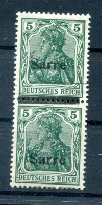 #ad Saar 4 Pressure On Strong Shifted MNH Mint BPP H3634 AU $51.36