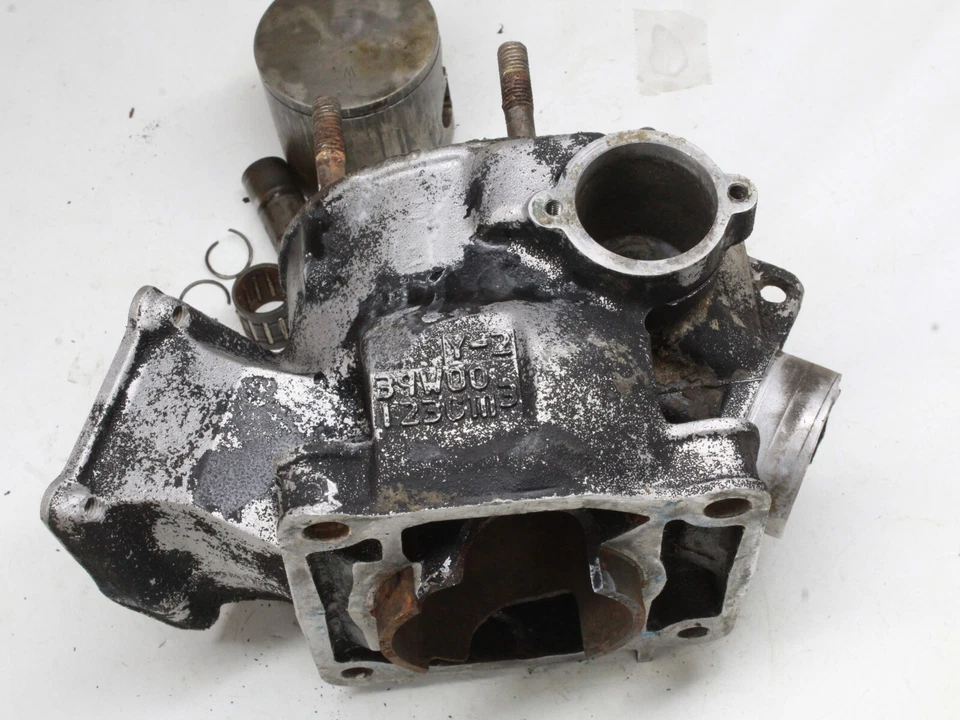 Jarra de cilindro Yamaha YZ125 YZ 125 1984 83-84 para reparación 56,79 mm 39 W-11311-00-00 Foto 2 de 4